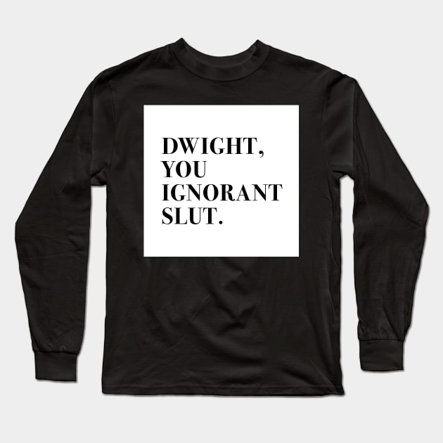 Oh, Dwight. Long Sleeve T-Shirt by LivelyLexie